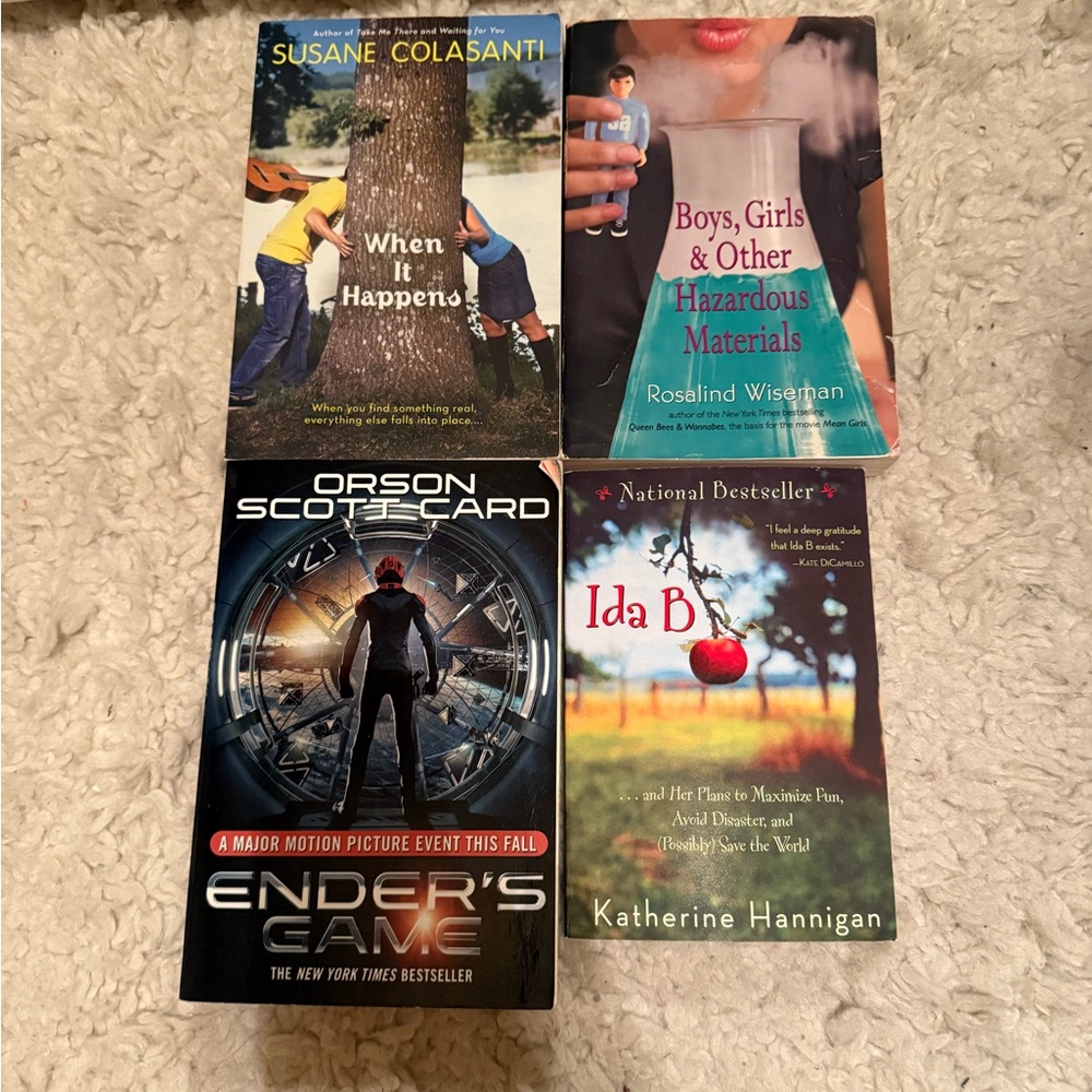 Set of Four Young Adult Novels
